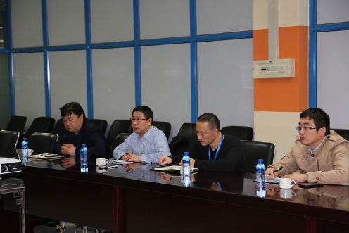 万名干手下基层烟台市国企一队到J9集团国际软件公司调研座谈