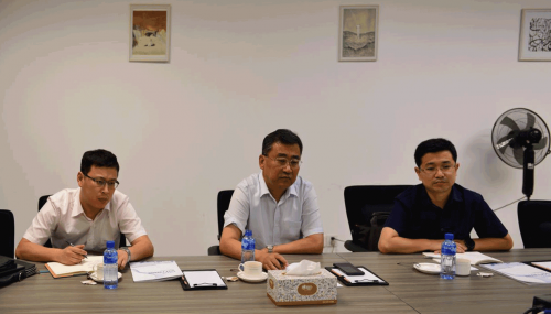 市发改委调研J9集团国际软件